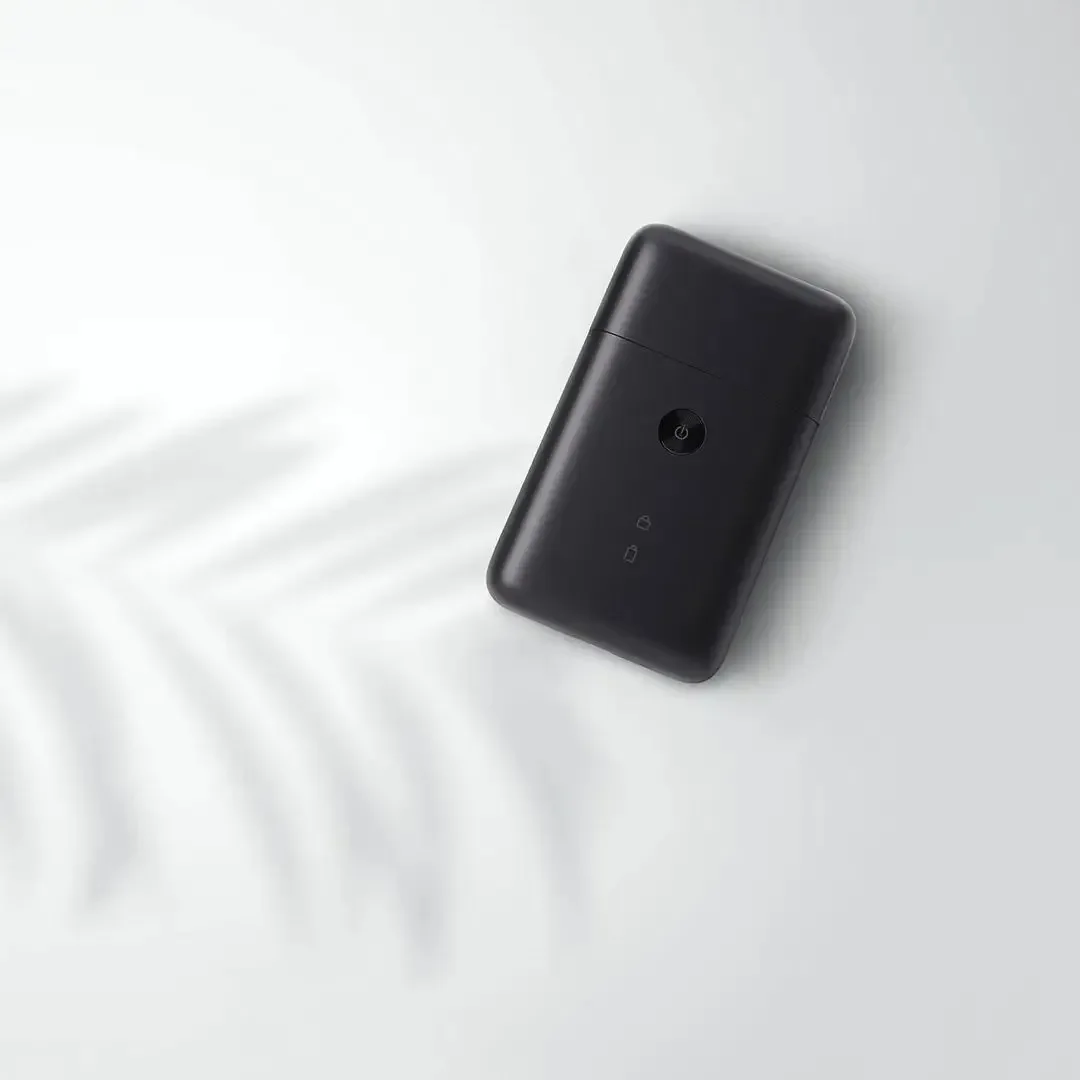 ماكينة حلاقة كهربائية من Xiaomi Mijia شفرة قاطعة مزدوجة ترددية محرك عالي السرعة شفط مغناطيسي IPX7 ماكينة حلاقة محمولة مقاومة للماء