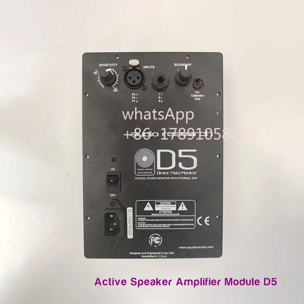

For Equator Audio D5 Power Audio Active Speaker Amplifier Module DSP Monitor Speaker 5" 8" Loudspeaker Direct Field Monitor