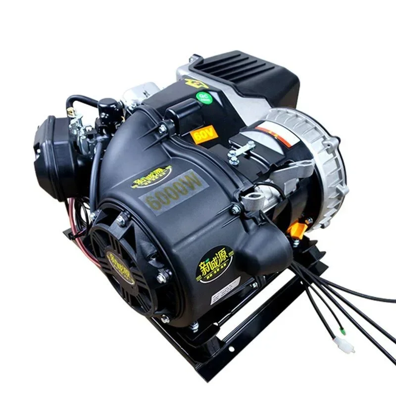 2025 Double Cooling Electric Vehicle Range Extender 60v 72v Electric Vehicle Car Generator Mute Frequency Conversion