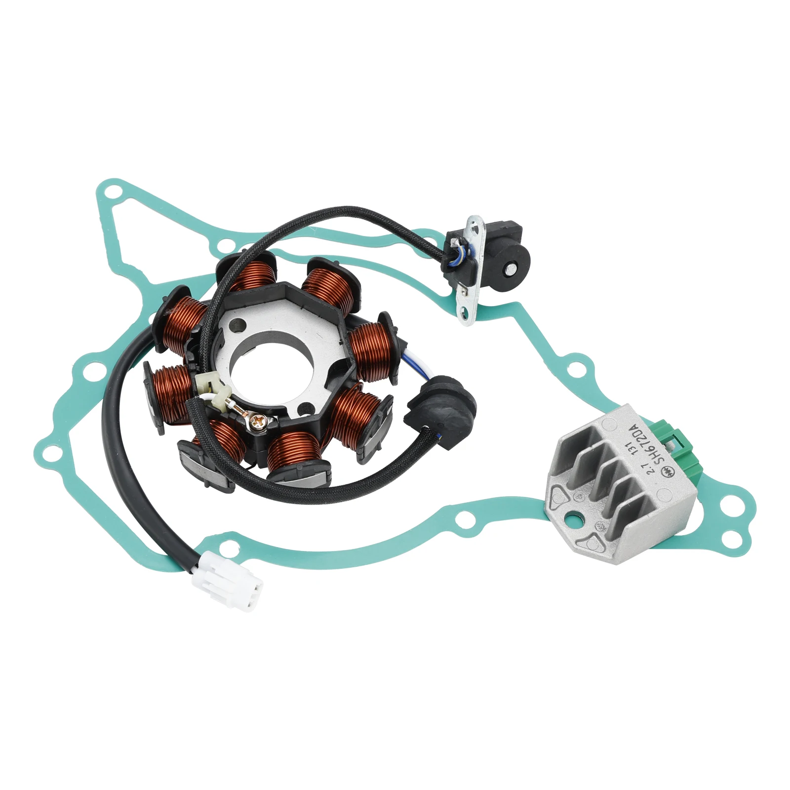 

Topteng Alternator Stator Regulator w/Gasket For Kawasaki KLX110 KLX 110 C D 2010-2024 Motorcycle Accessories