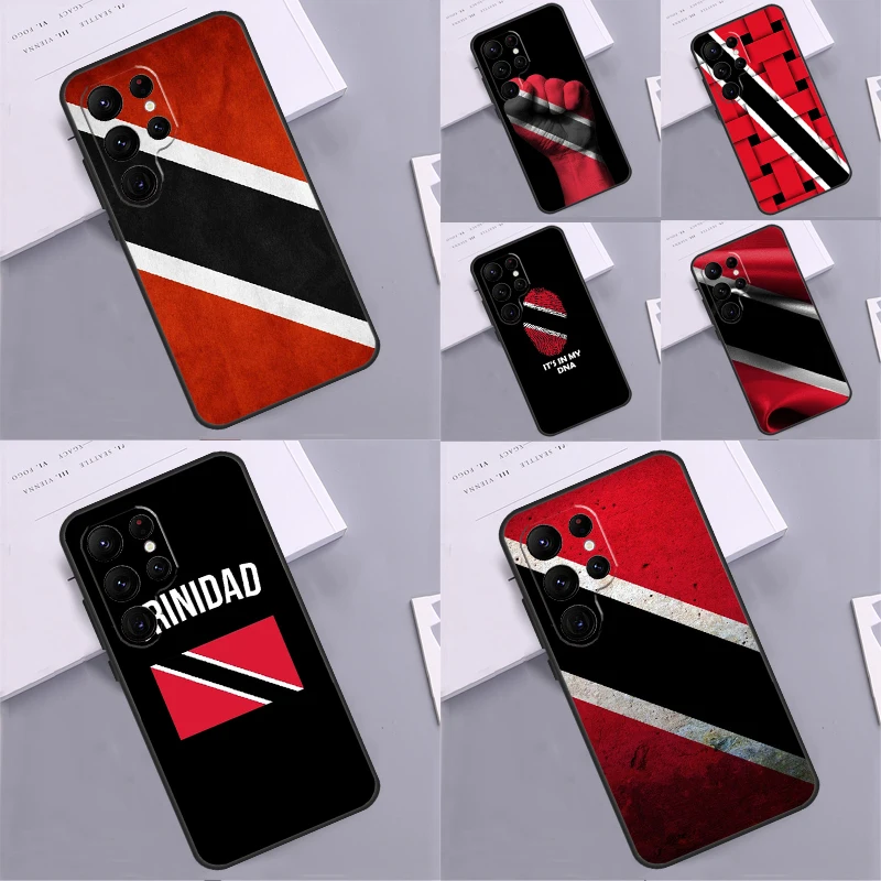 トリニダード旗電話ケース三星銀河 S24 ウルトラ S9 S - Phone Cases Trinidad のレビューと価格