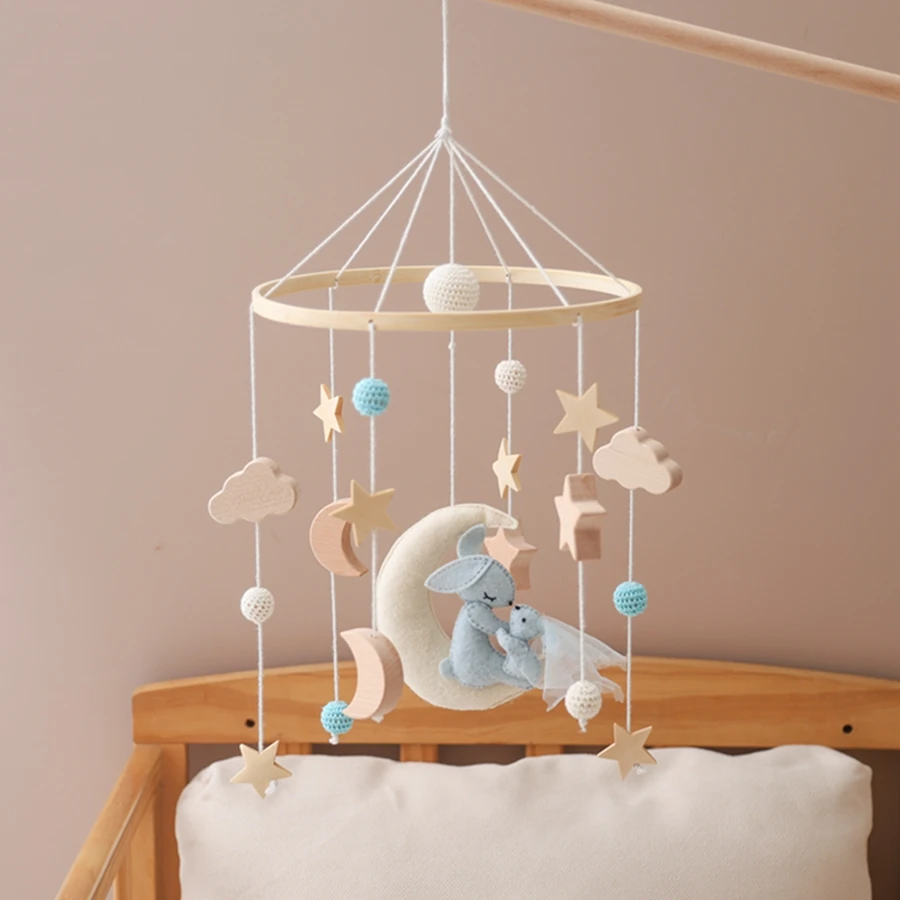 baby-crib-nordic-bed-bell-wind-chime-soothes-baby-bed-head-hanging-wooden-baby-bell-rotating-bracket-pendant