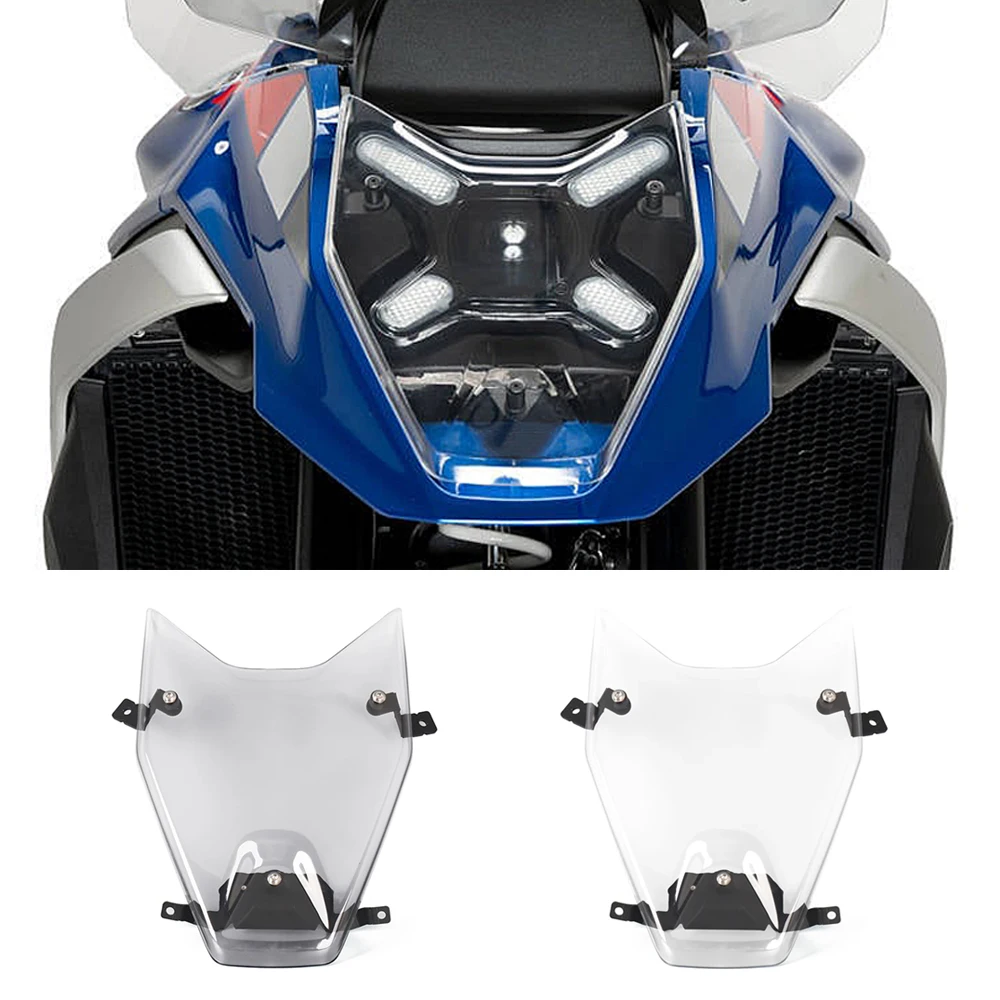 

R1300GS Motorcycle Headlight Protector Acrylic Headlamp Guard Protective Cover New For BMW 1300GS R1300 GS GS1300 2023 2024 2025