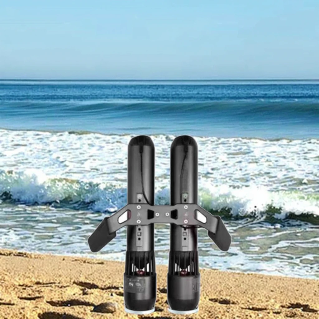 Patinete marino eléctrico de buceo profundo de 100W, patinete eléctrico subacuático de tres engranajes para mar, patinete acuático inflable