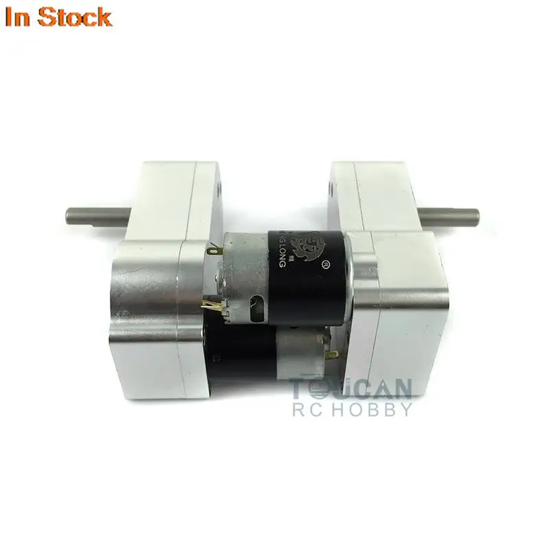 1/16 HENG LONG CNC 1:39 Transmission Ratio ML49mm Steel Gearbox for RC Tank TH08565-SMT4