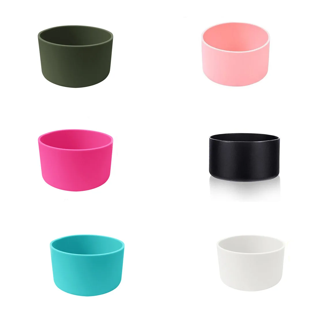 Funda de silicona para vaso Stanley Quencher Adventure de 40oz con asa y funda protectora para botellero de botella Stanley IceFlow de 20oz y 30oz