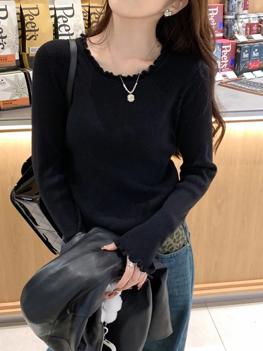 O-neck black