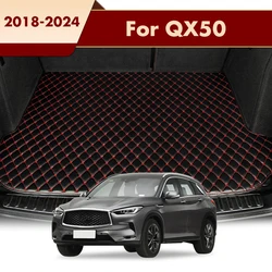 Auto Kofferbak Matten Geschikt Voor Infiniti Qx50 2018 2019 2020 2021 2022 2023 2024 Achterste Kofferbak Voering Cargo Pads Accessoires Producten