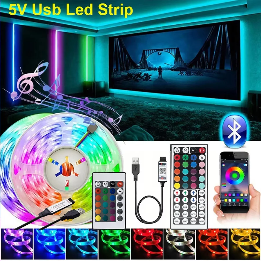 1-5M Usb Rgb Led St… - image