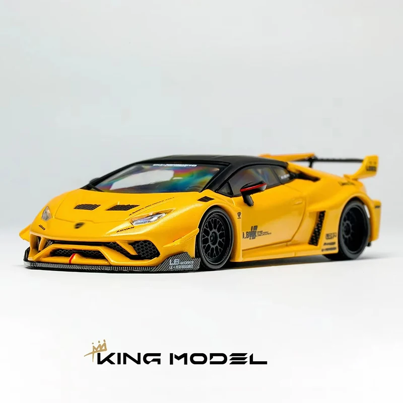 

Предпродажа King 1:64 LBWK Huracan с открытым капюшоном, литая под давлением диорама, модель автомобиля, коллекция игрушек