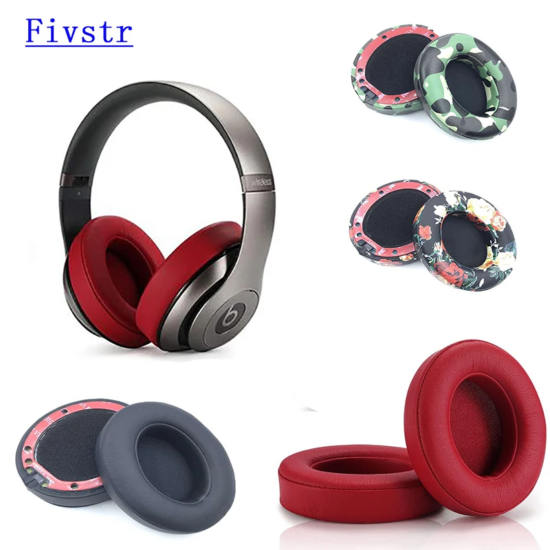 Soft Foam Earpads para Beats Studio, sem fio, Bluetooth, fone de ouvido com fio, Ear Pads, Esponja Almofada, Earmuffs, 2.0, 3.0