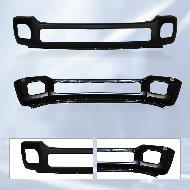 Black Front Bumper Steel For 11-16 Ford F-250 F-350 F-450 Super Duty Primed