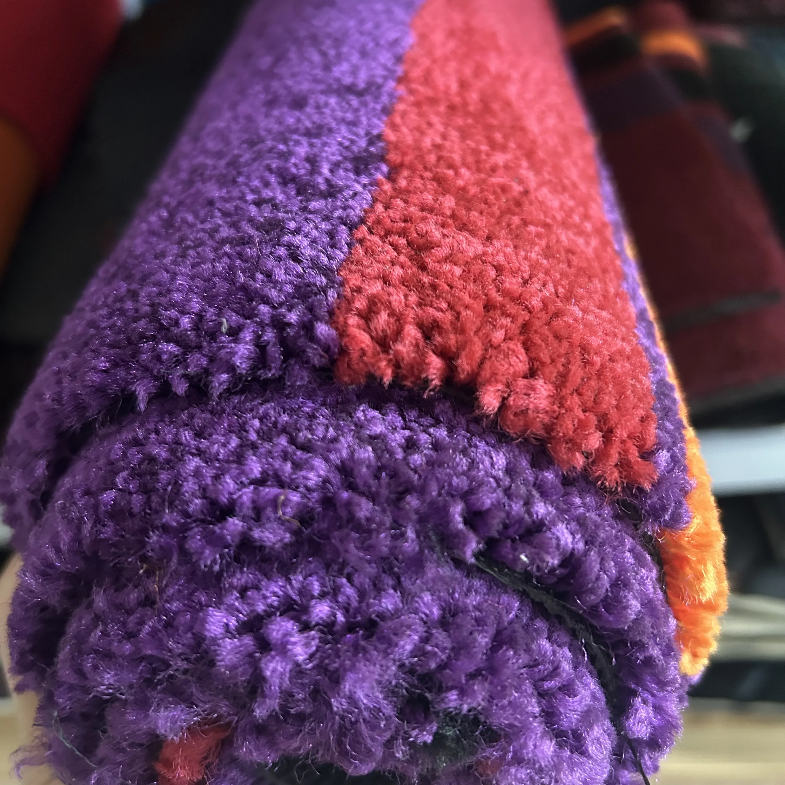 سعر المصنع بالجملة لفات السجاد حصيرة أرضية السيارة