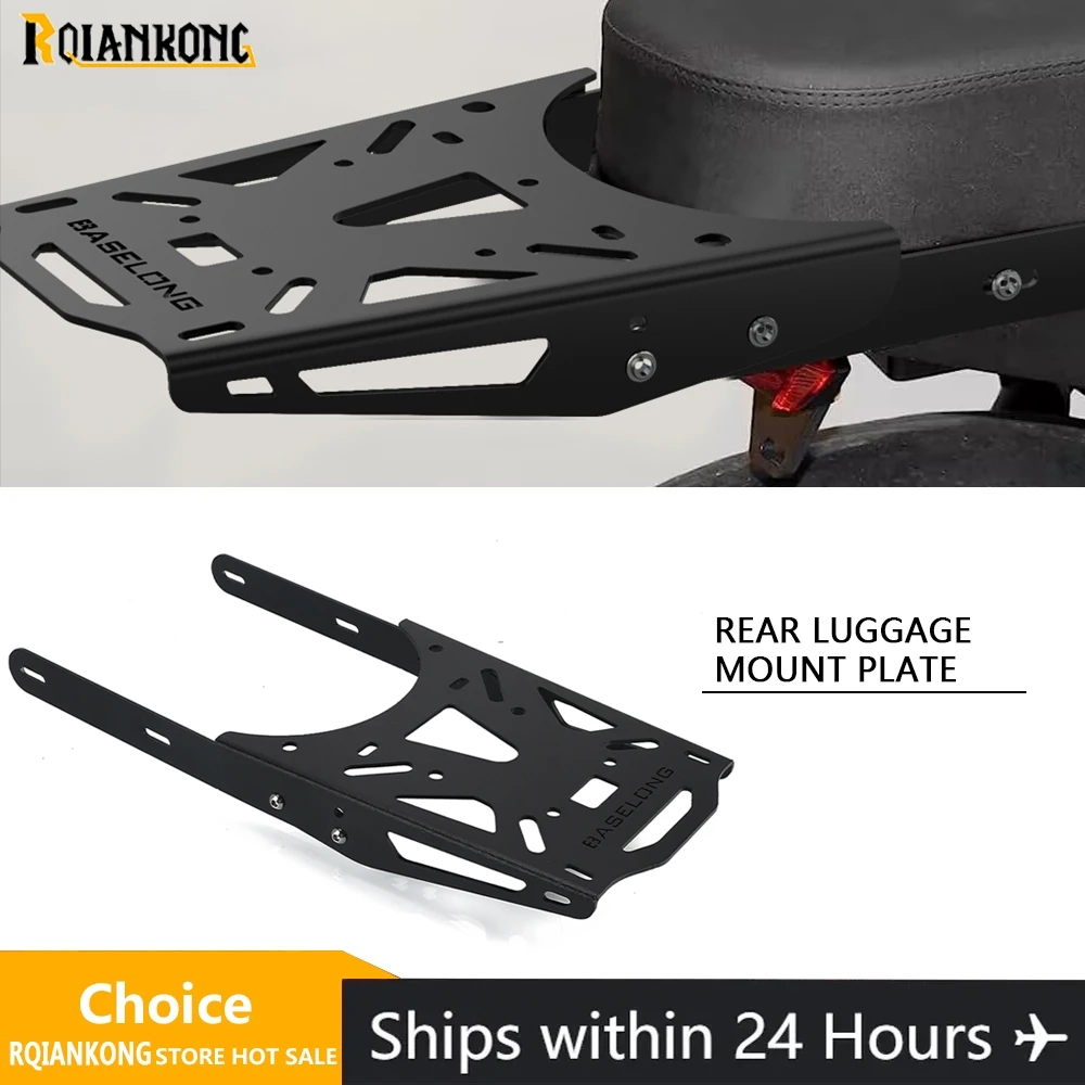 

For Super 73 Z/S SUPER 73 Z S / Super 73 Z/S Motorcycle Aluminium Side Luggage Rack Rear Luggage Rack Top Case Mount Plate