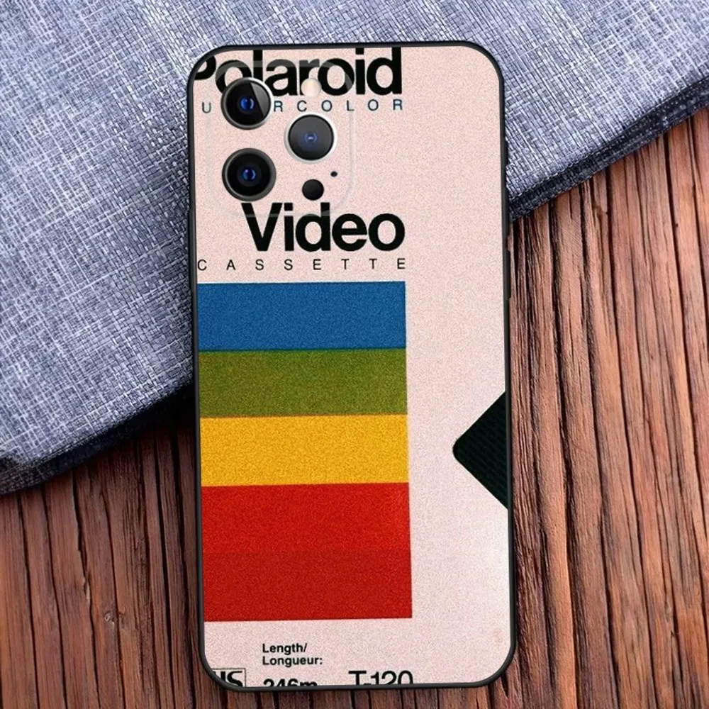 حافظة سيليكون ناعمة لـ iPhone ، حافظة هاتف VHS عتيقة VHS ، حافظة هاتف لـ iPhone ، us ، us ، Pro ، XS ، Max ، XR ، Plus ، Mini ، Black