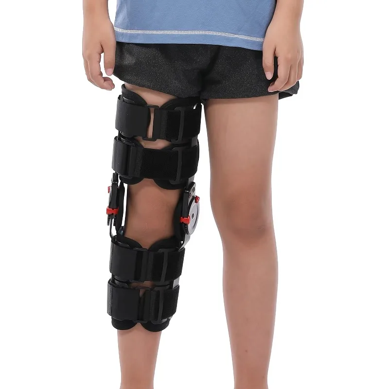 

Professional Orthopedic Adjustable Medical Fracture Leg Support Brace Hinged Orthosis for Sport & Spring Protection