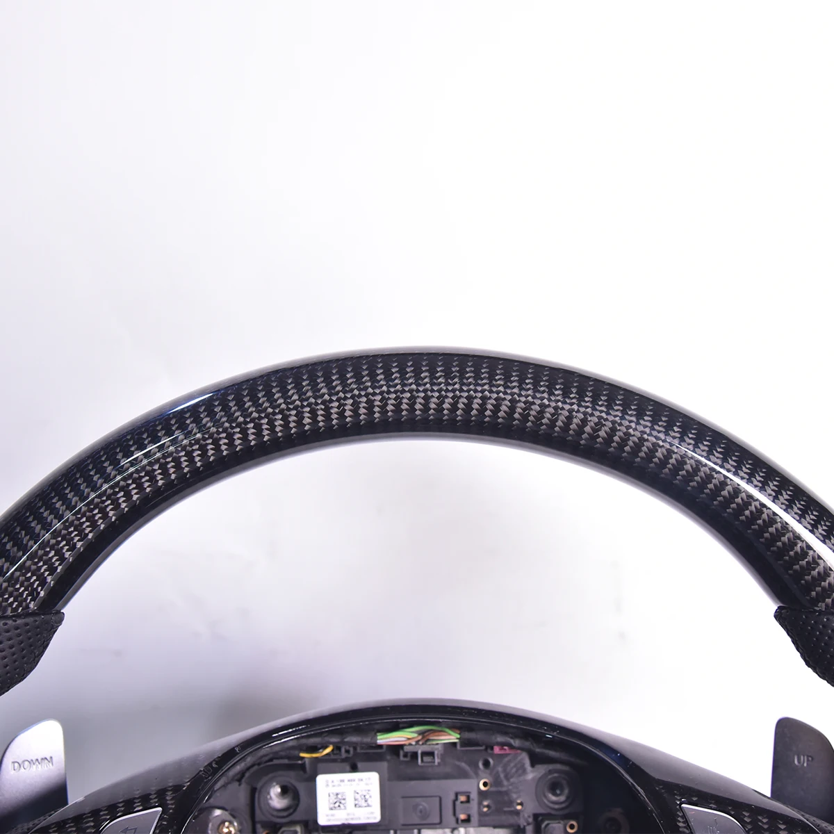 Newly Carbon Fiber Steering Wheel with Genuine Leather For Mercedes W166 AMG W204 W212 G63 G500