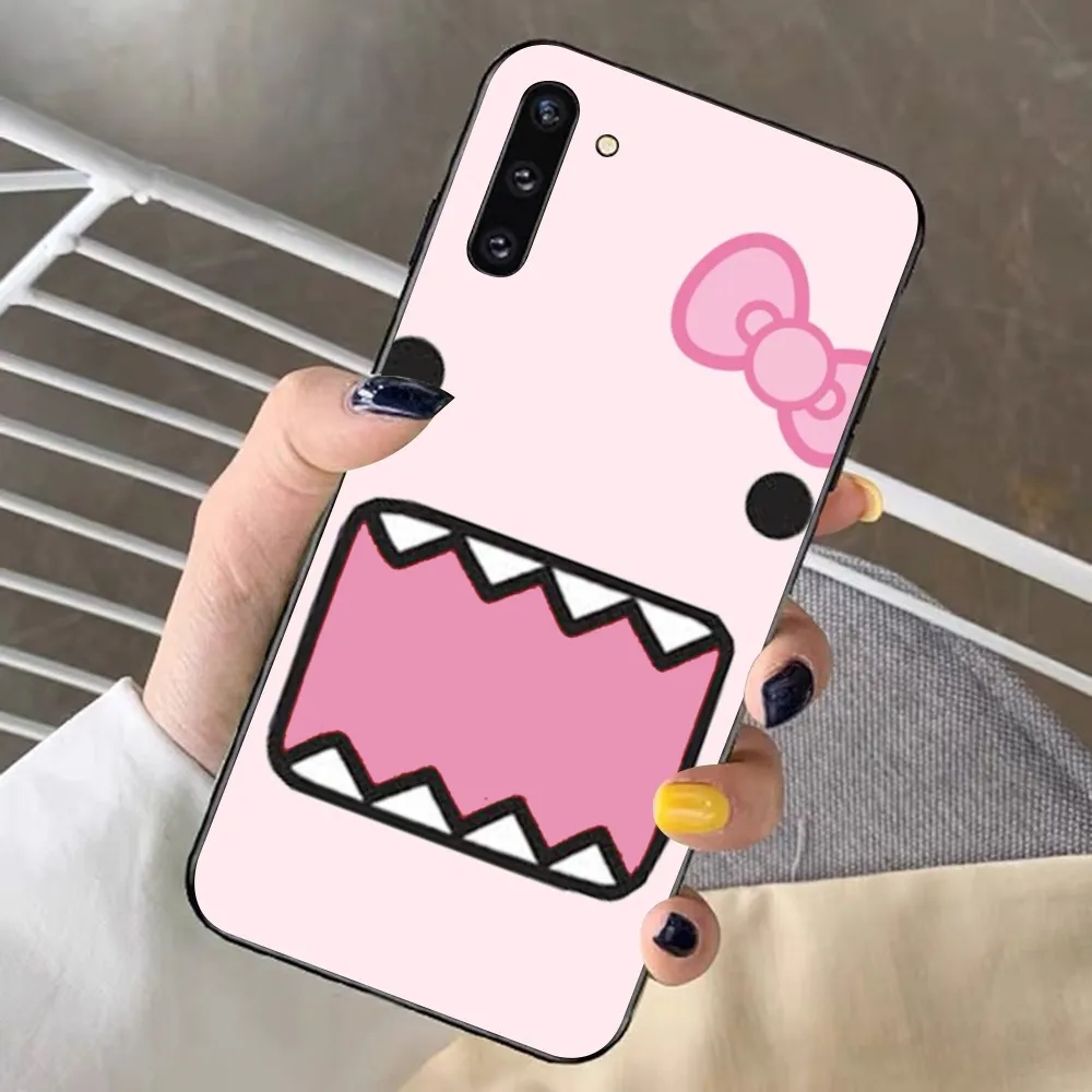 Cute Domo-kun Phone Case For Samsung Note 8 9 10 20 Pro Plus Lite M 10 11 20 30 21 31 51 A 21 22 42 02 03