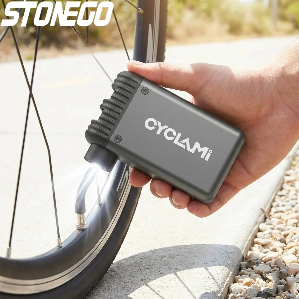 

Portable High Pressure Bicycle Air Pump Mini Electric Inflatable Pump for Cycling Accessories