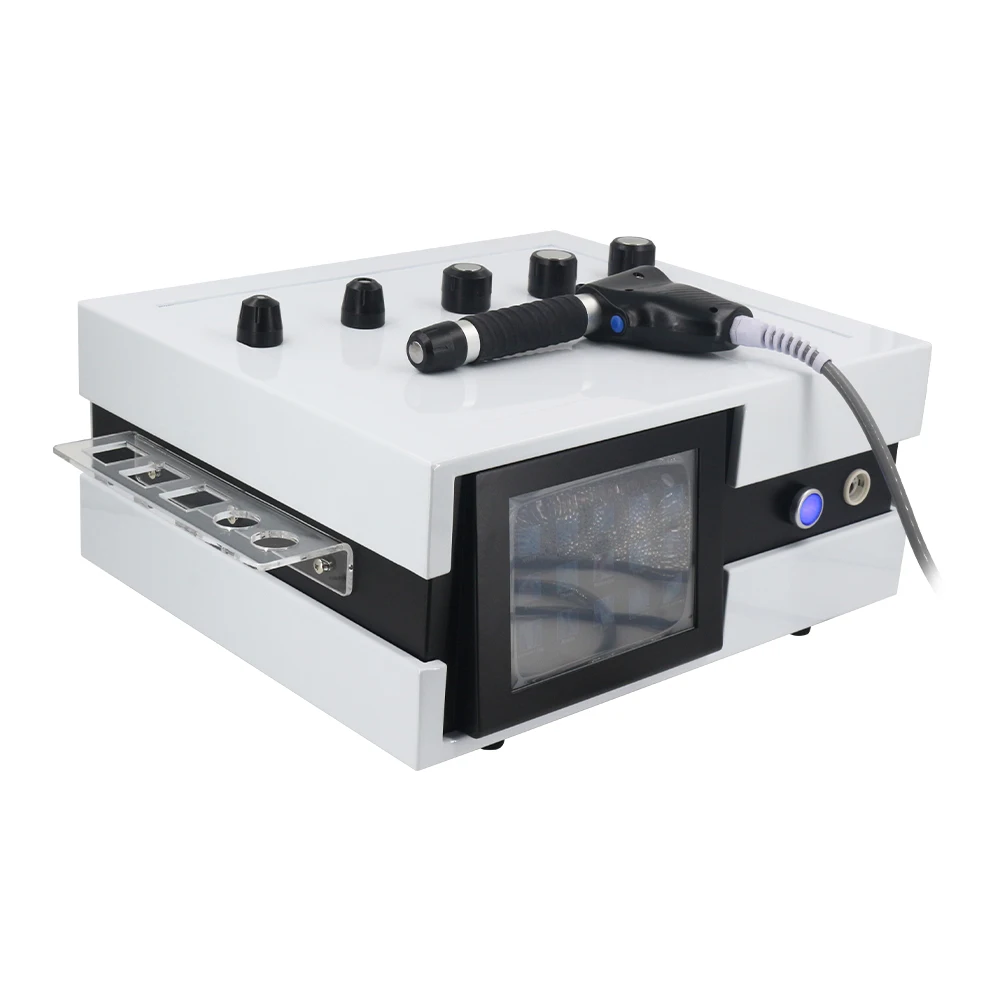 New Pneumatic Shockwave Therapy Machine 12Bar For ED Treatment Muscle Massage Relaxation Pain Relief Shock Wave Massager