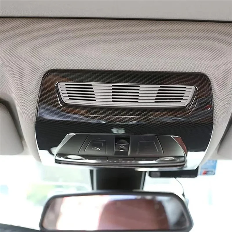 

Car Roof Reading Light Trim Lamp Frame Cover Decoration For BMW X3 X4 5 Series F10 F25 F26 2014-2017
