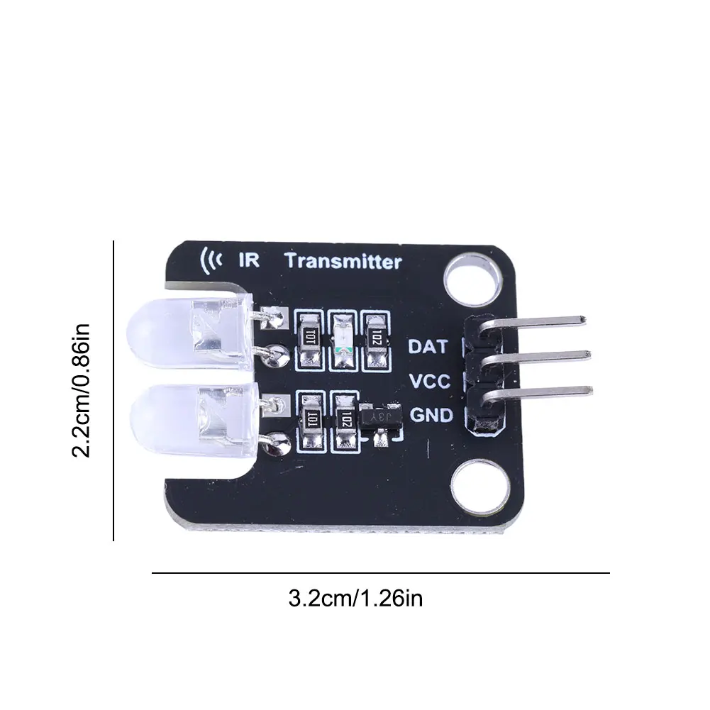 IR Infrarot Sender Modul Elektronische Baustein IR Sender Emission Emitter Sensor Modul für Arduino