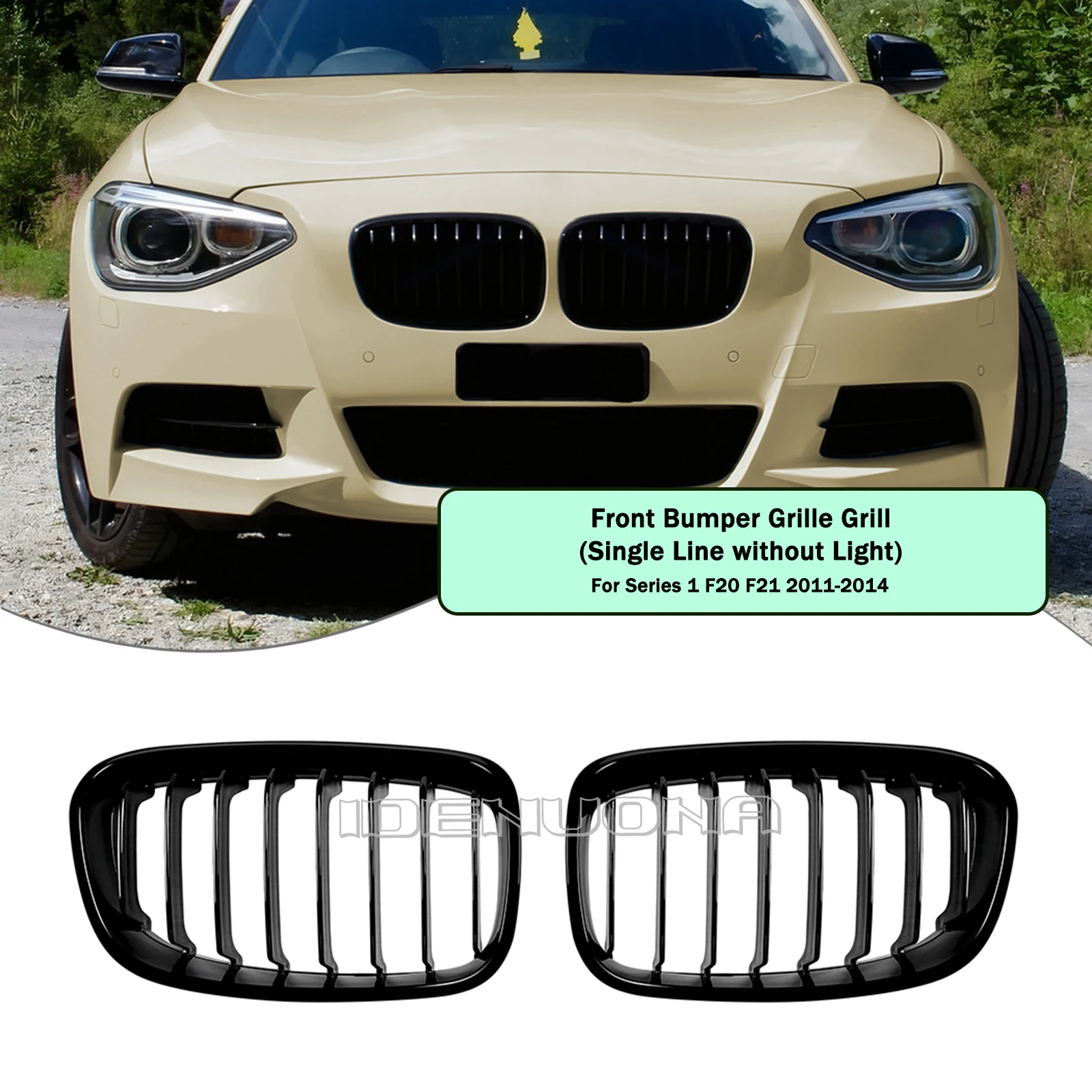 

Передняя решетка почек, сетчатая решетка капота для BMW 1 серии F20 F21 2011-2014 гг.