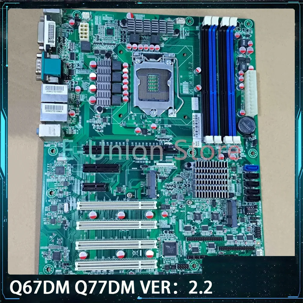 Industrial Control Motherboard Q77DM VER:2.2 Q67DM VER：2.2