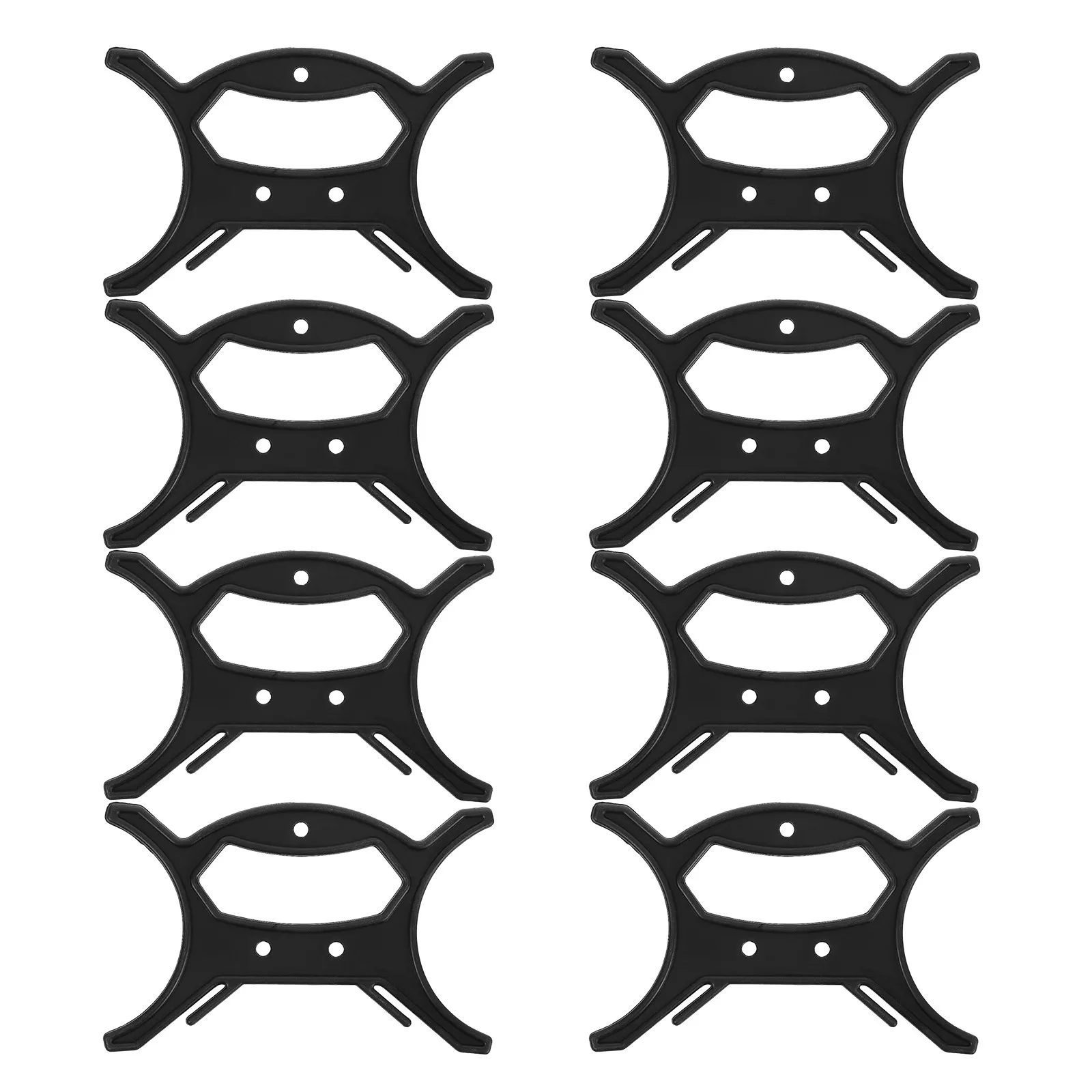20Pcs Cable Organizer Cord Winder Sleek Black Anti-Slip Cord Storage Reel for Audio Speaker Extension Wire Management