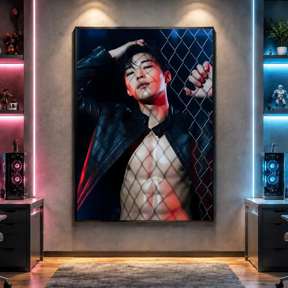 Actor W-Woo Do-hwan Korean Star Poster Wall Art Bedroom Living Room Dorm Bar Cafe Gym Studio Home Decor Gifts
