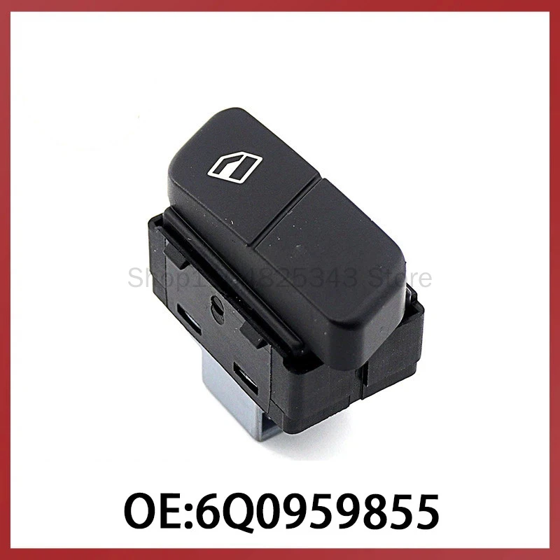 

6Q0959855 для Volkswagen Polo: Переключатель стеклоподъемника, одинарный, для управления электростеклоподъемниками
