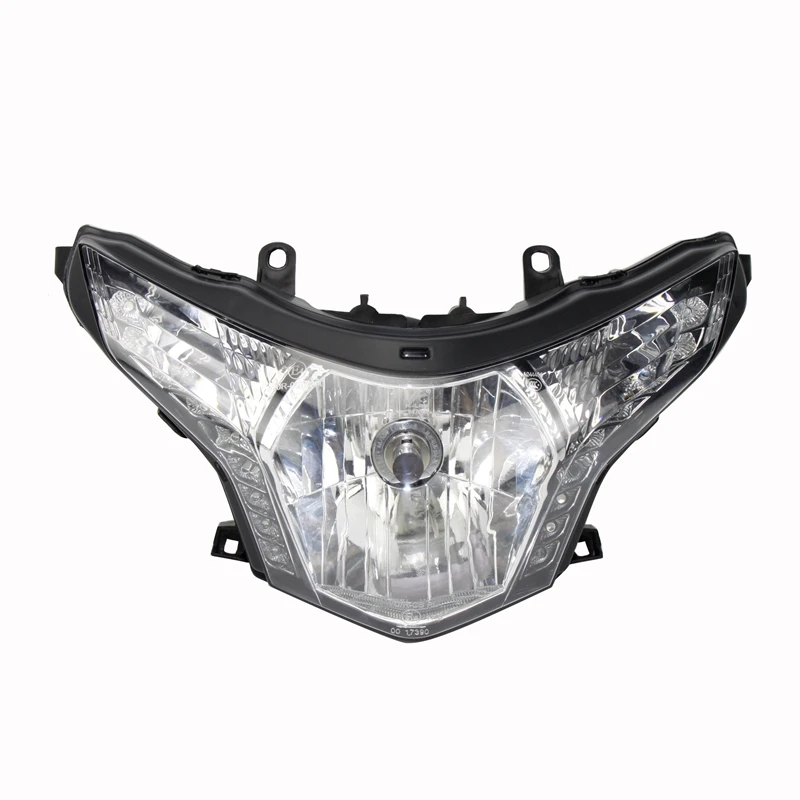 Motorcycle 60/55W H4 LED Headlight White Turn Signal Lamp Daytime Running Light for  CBR250R 2008-2013