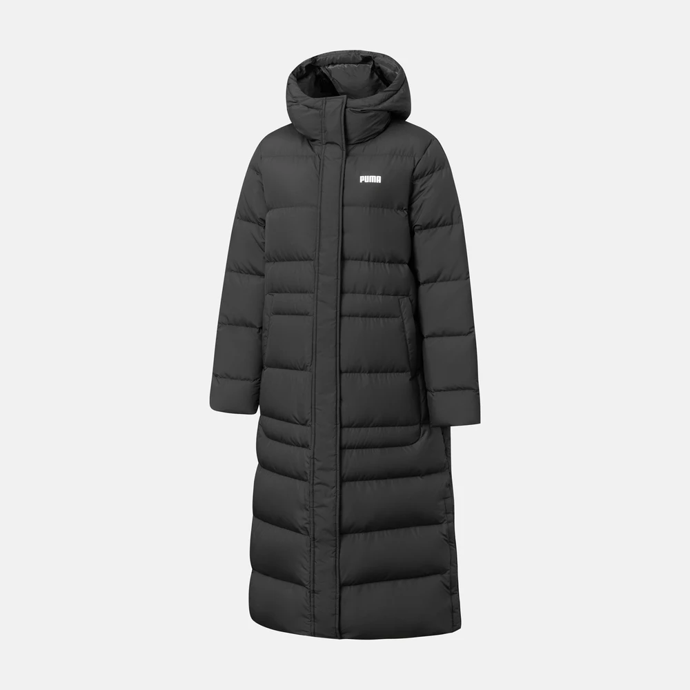 

Puma Women's Long Down Jacket W-Black Thick Down Jacket - Length 69277501