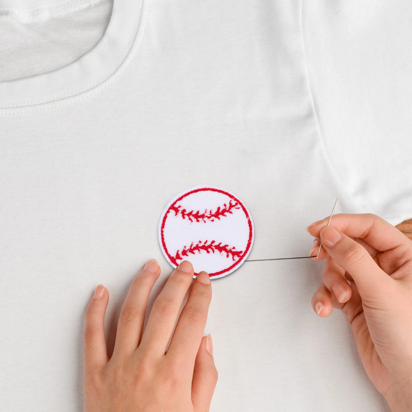 

12pcs Embroidery Baseball Patches Delicate Hat Appliques Iron On Decorative Sports Accessories For Clothes Jackets Backpacks