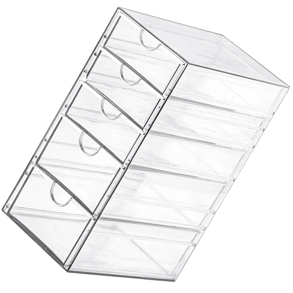 

Многослойный органайзер для хранения, 6-слойный прозрачный ящик для стола, контейнер для канцелярских принадлежностей, тип ящика, держатель для ящика для хранения