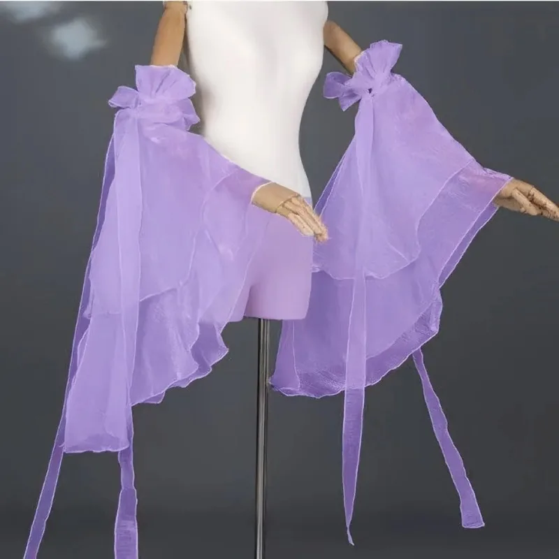 ropa-de-estilo-chino-accesorios-y2k-mangas-lolita-hime-mangas-versatiles-para-baile-mangas-de-doble-capa-con-cordones-para-mujer