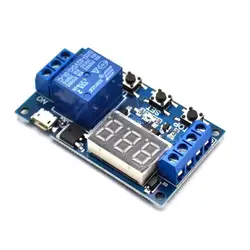 One Relay Module XY-J02 Time Delay Power Cut Off Trigger Delay Cycle Timing Circuit switch