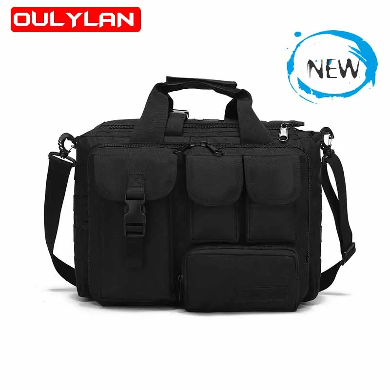 2023 NEW Outdoor Tactical Messenger Bag Big Capacity Laptop Bags Portable Shoulder Bag Camping Hiking Bandbag