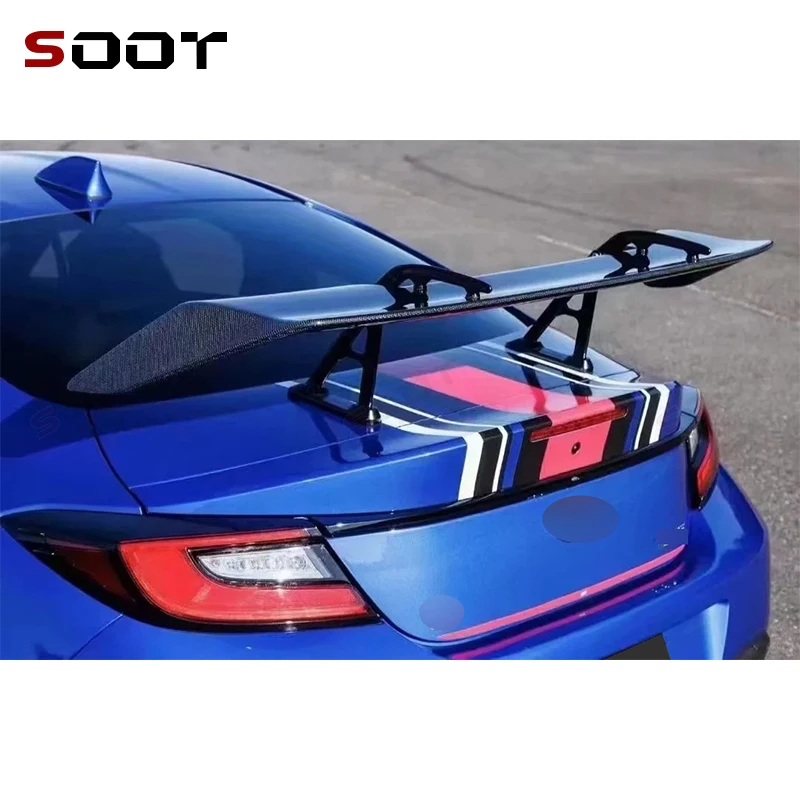 لتويوتا GR86 GT86 سوبارو BRZ ألياف الكربون الذيل زعانف الخلفي الجذع المفسد دليل الجناح الخلفي الجناح سيارة الجذع كلبشة قطع غيار السيارات #5
