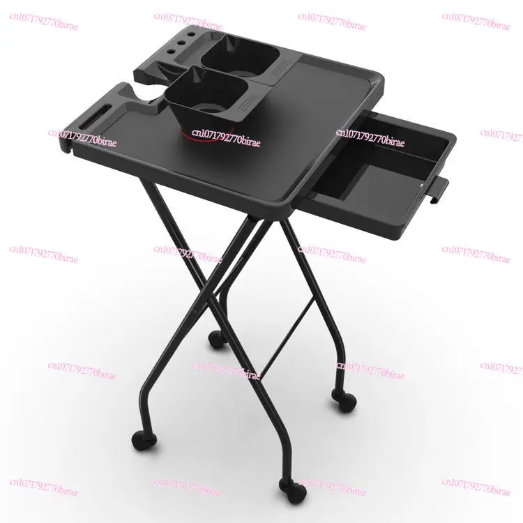 

Beauty Salon Painting and Dyeing Tool Cart, Barber Shop Perm Cart, Foldable Storage, Special Bar Cart for Hair Salon