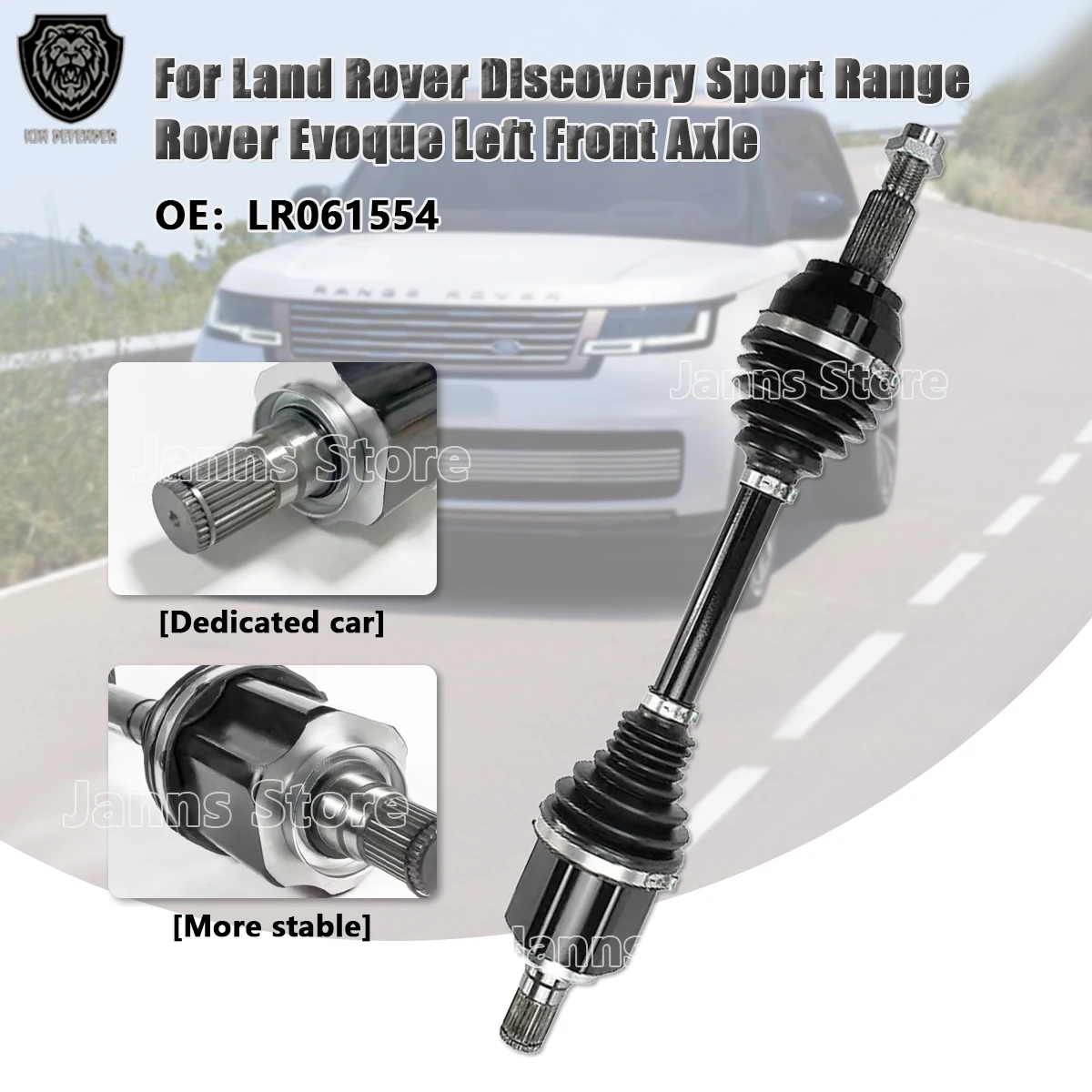 cars accessories LR061554  Auto Parts 1 pcs Front Left CV Axle Shaft For Land Rover Discovery Sport 2015-2017 Range Rover Evoque