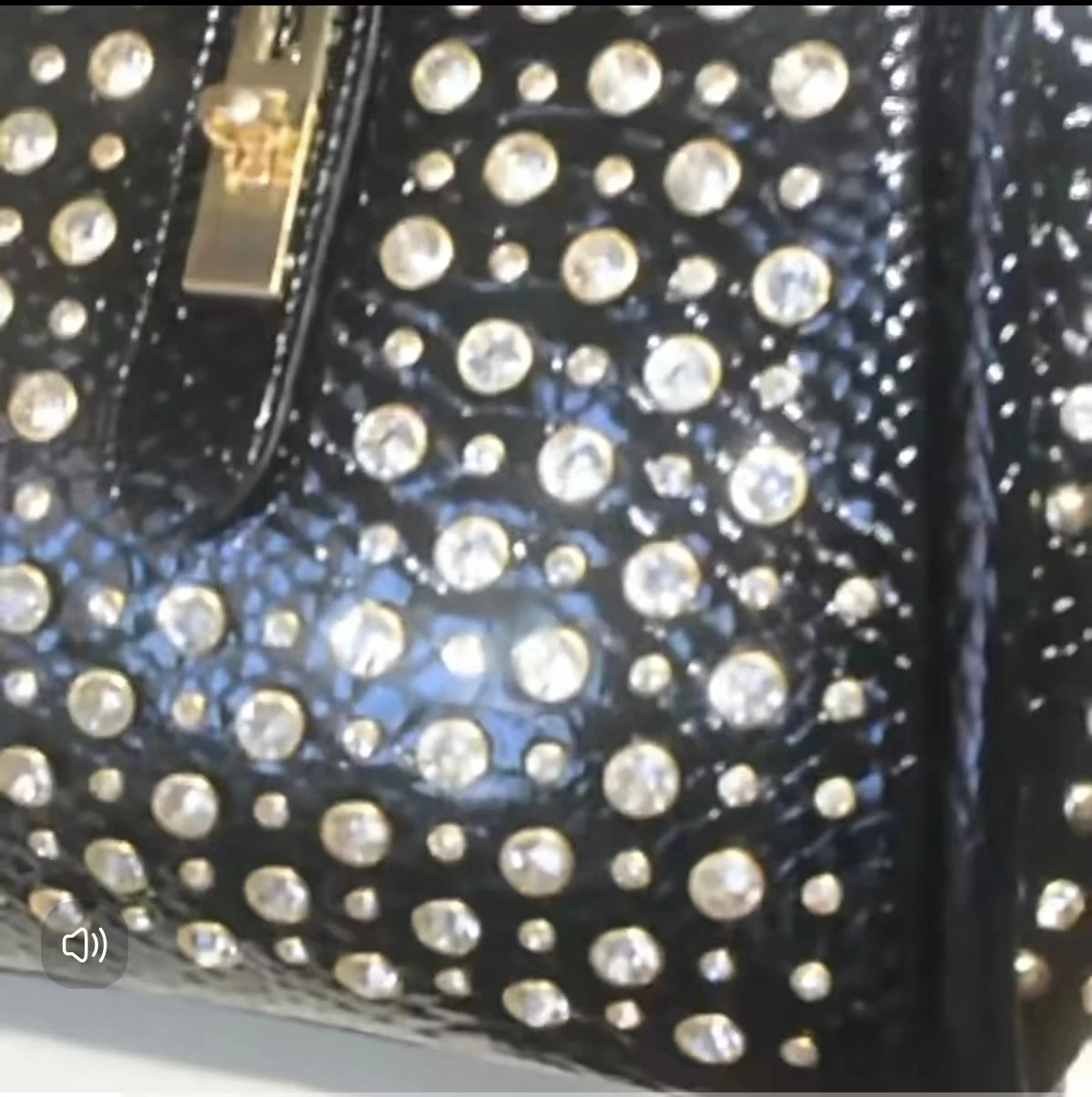 Borse a tracolla con strass per donna Borse di lusso in pelle PU Borse da donna Designer Ladies Hobos Bag Sac A Main