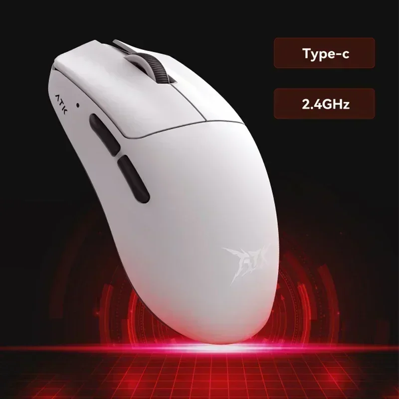 ATK Blazing Sky F1 PRO MAX Wireless Mouse Dual Mode Esports Mouse Lightweight Paw3950 Gaming Office PC Accessory Liekong F1