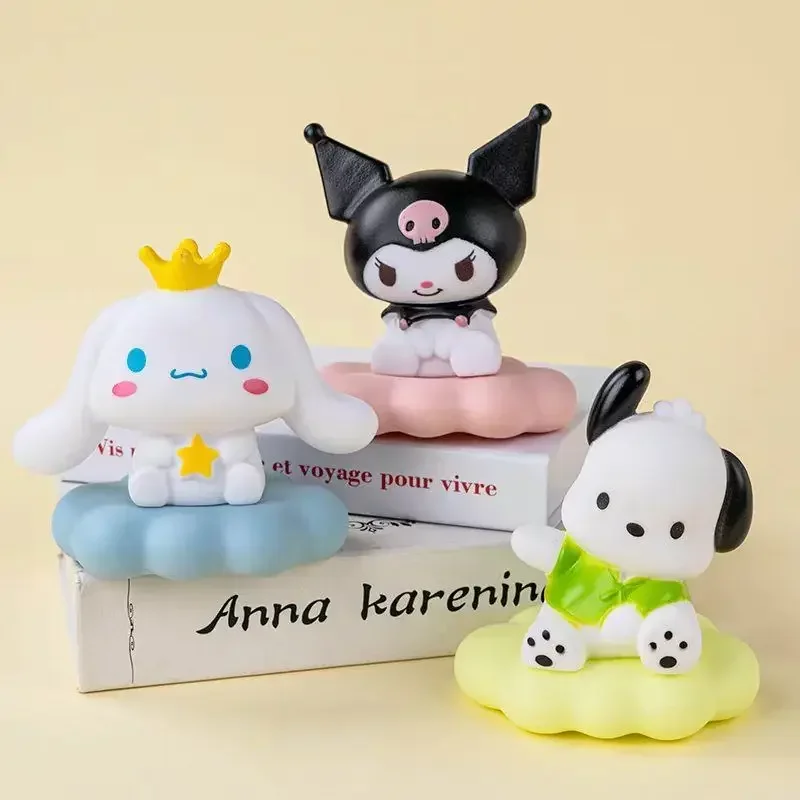 

Cinnamoroll Kuromi Anime Kawaii Sanrio Ins Children Desk Decoration Cute Cartoon Pochacco Light Gifts Lovely Gifts for Girls