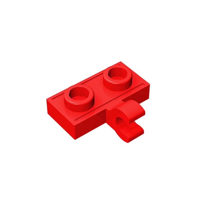 50 Stück 11476 65458 Modifizierte Platte 1 x 2 mit seitlichem Clip, Bausteine, Spielzeug, Lehrreich, Kreativ, Geschenk, DIY, MOC – Detail 9