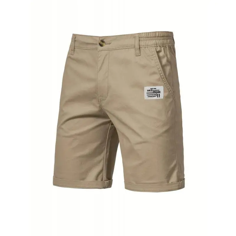 

Pure Color Casual Shorts Loose Fit Comfortable Men's Fashion Winter Collection Non-Stretch Fabric Large Size Available