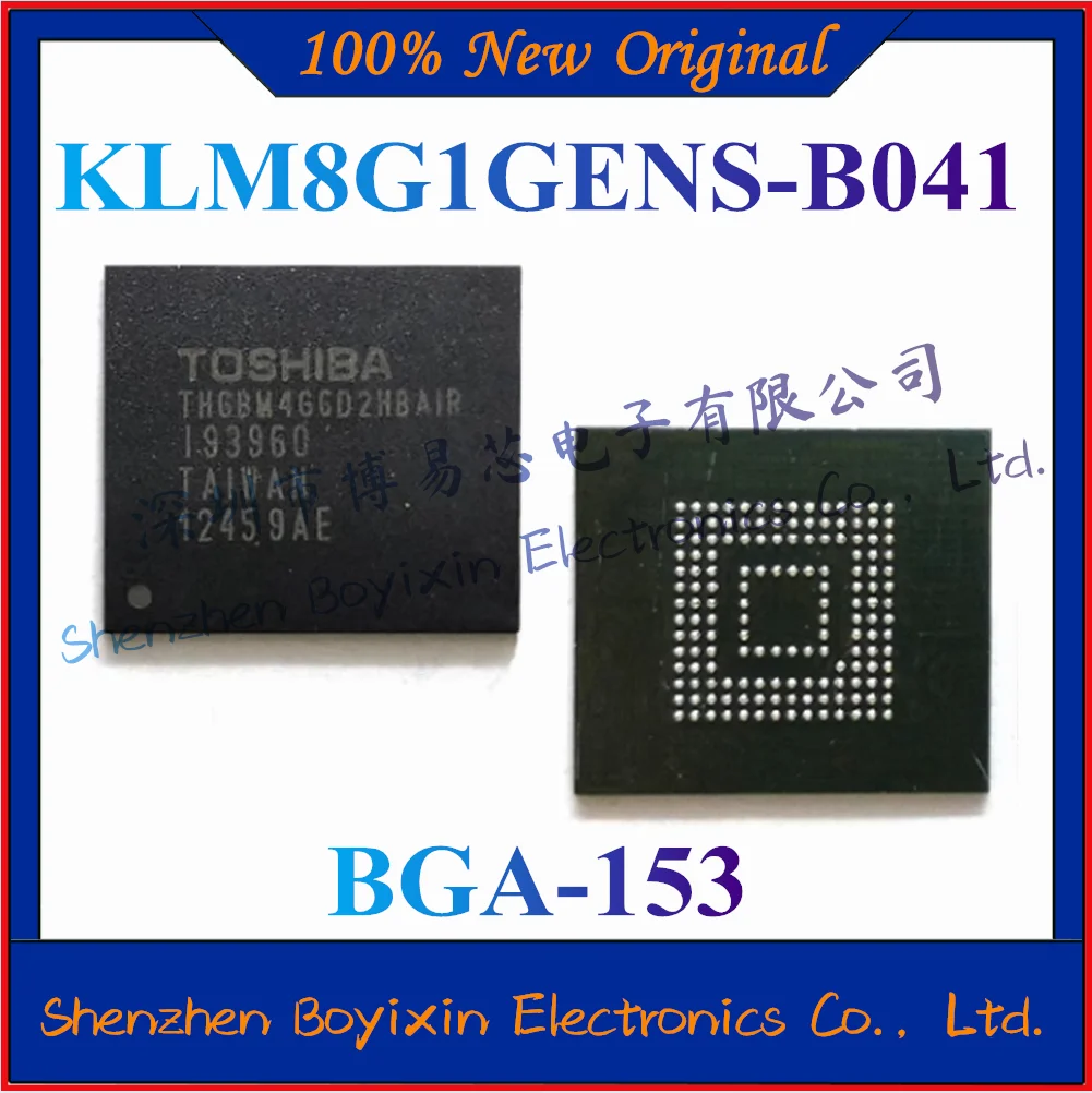 

NEW KLM8G1GENS-B041 Original Product BGA-153