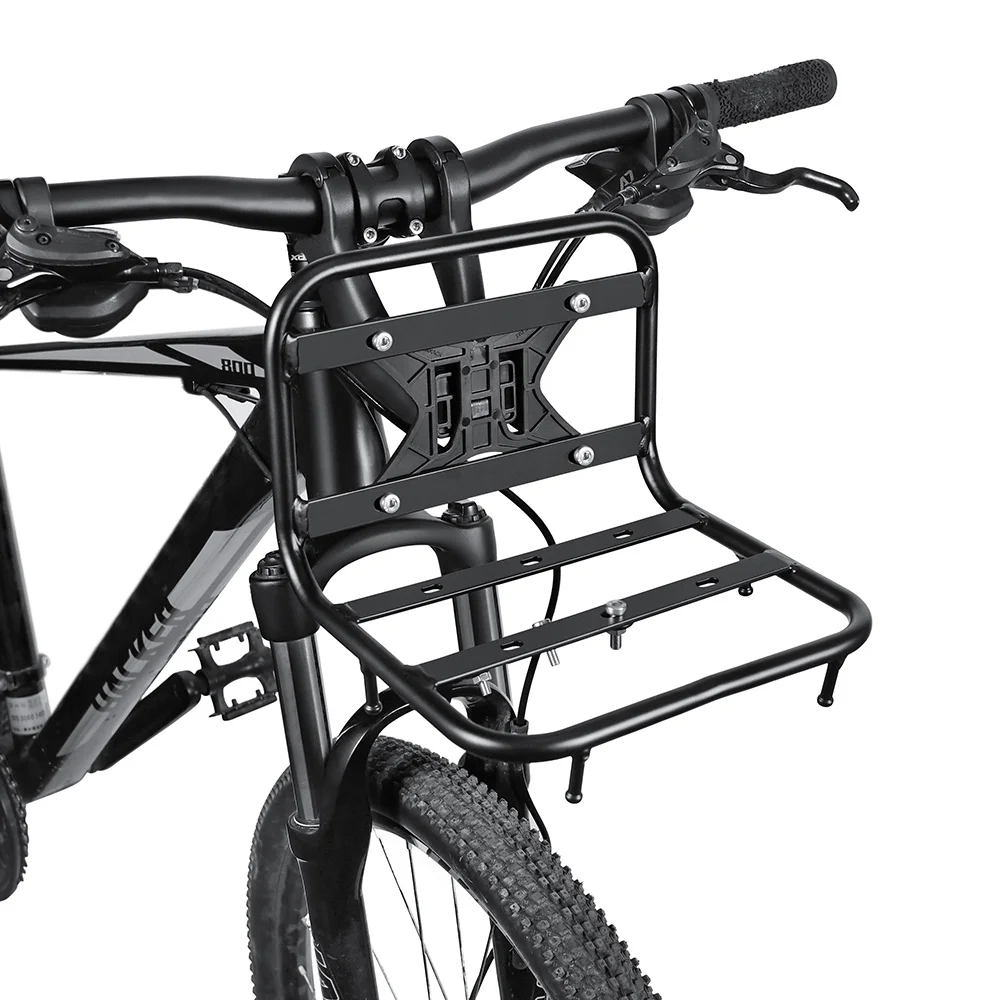 NEWBOLER MTB Fahrrad Front Rack Träger Packtaschen Tasche Gepäck Regal Halterung Stamm Für Fahrrad Zubehör – Detail 14