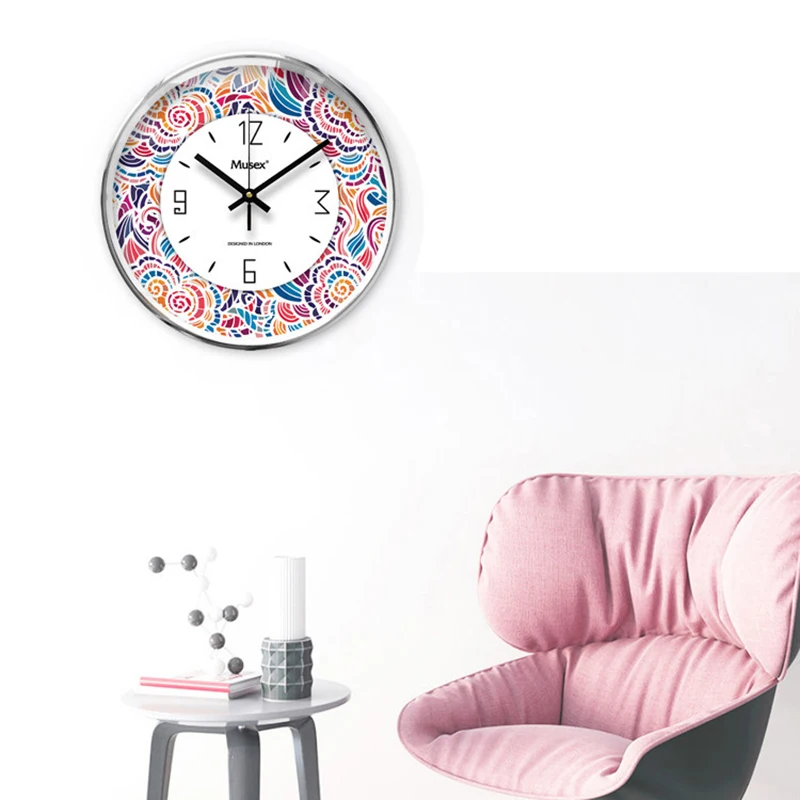 

Modern Aesthetic Wall Clocks Vintage Korean Creative Fashion Cute Minimalist Wall Watch Simple Design Horloge Room Decorations