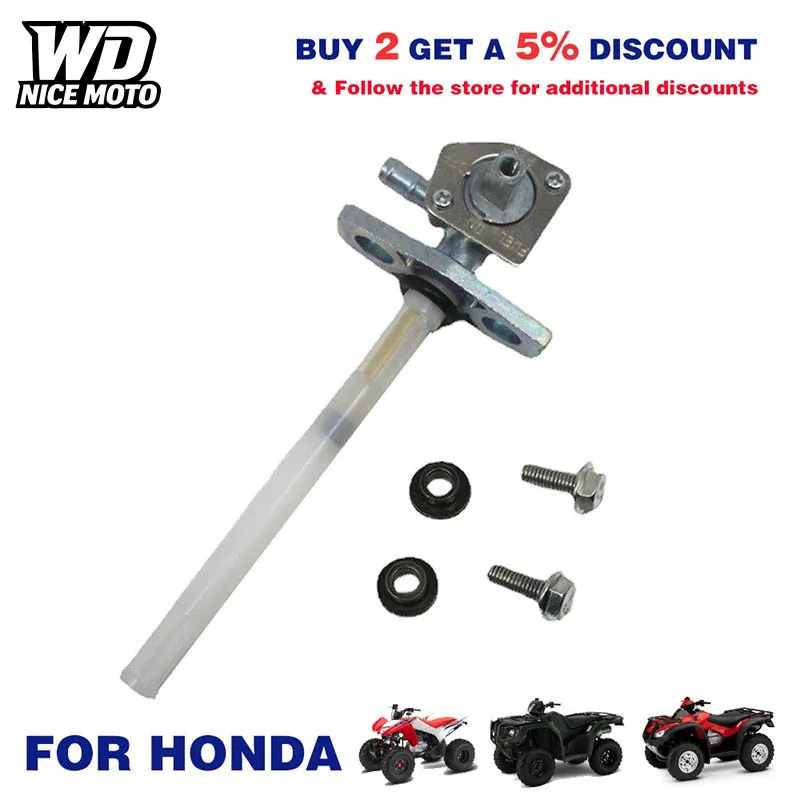 Für Honda TRX350, TRX 250, Rancher 350, TRX400X, Foreman 400: Benzintank-Zapfhahn, Kraftstoffventil, Benzinhahn – Detail 1
